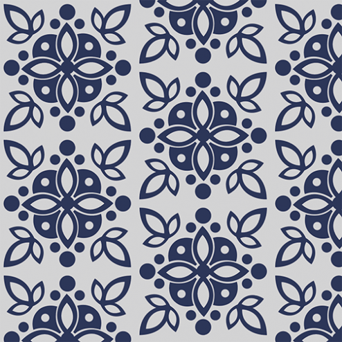 Mosaic Flower Pattern - Sample Kit