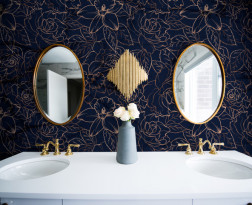 Copper Rose Pattern